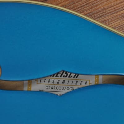 Gretsch Streamliner G2410TG with Bigsby  Ocean Turquoise image 20