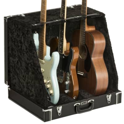 Fender Classic Series 3 Guitar Case Stand - Black image 1