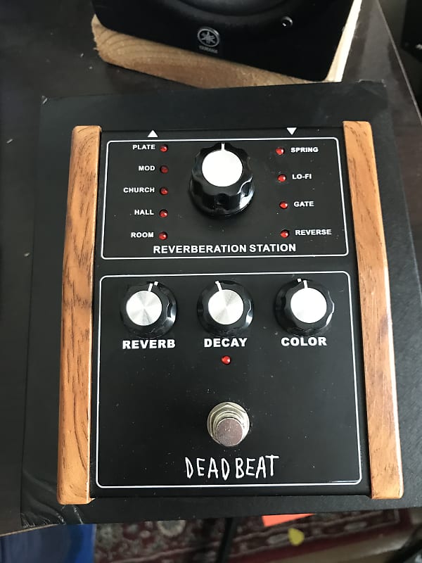 DeadBeat Sound Reverberation Station Multi reverb effect pedal
