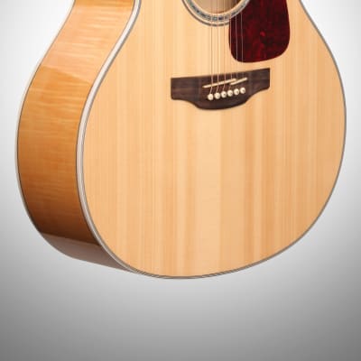 Takamine GJ72CE Jumbo Acoustic-Electric Guitar, Natural image 3