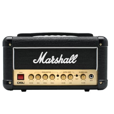 Marshall DSL Series 1 Watt Guitar Amp Head, Reverb, DSL1HR image 5