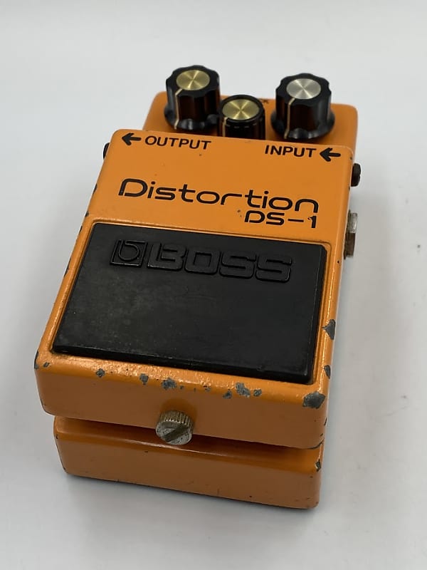 BOSS DS-1 Distortion Silver Screw Vintage Guitar Effect Pedal Made in Japan