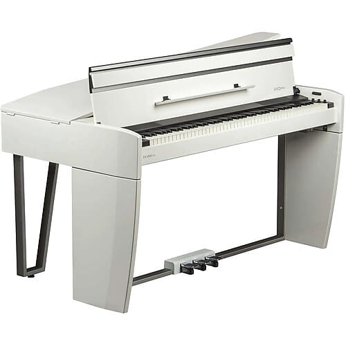 Dexibell VIVOH10MGWHP VIVO H10MG Digital Mini Grand Piano in Polished White image 1