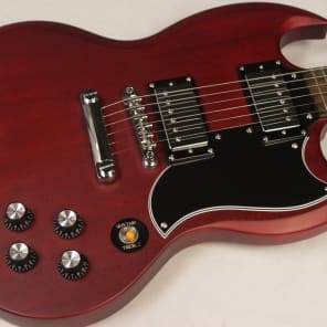 Epiphone G-400 SG Electric Guitar, Worn Cherry, Excellent 