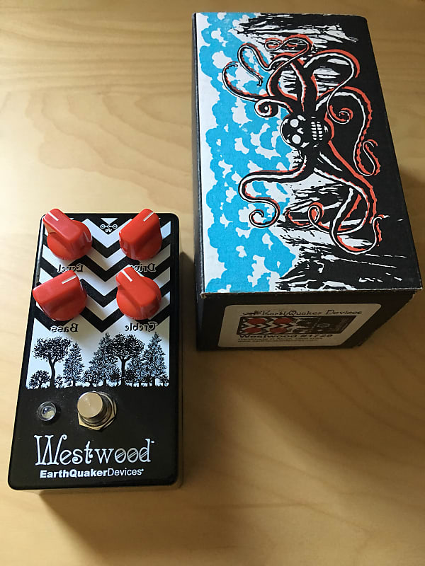 EarthQuaker Devices Westwood Translucent Drive Manipulator Limited Edition Twin Peaks image 1