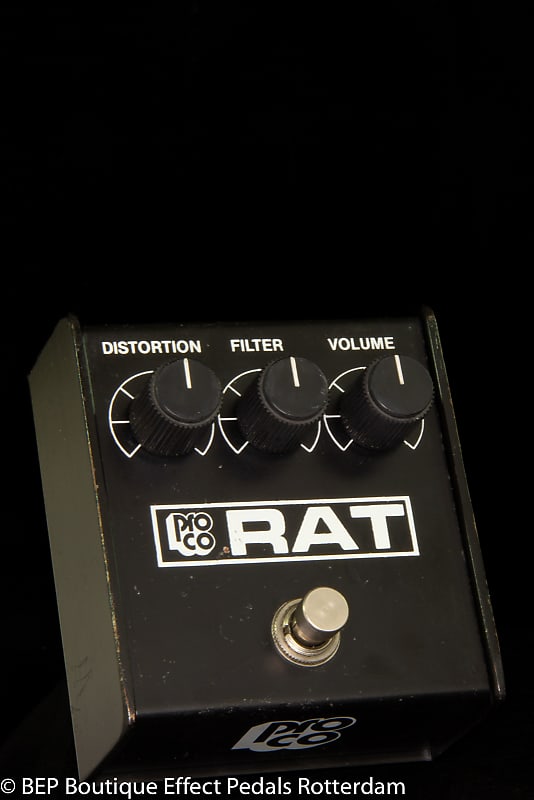 ProCo Small Box RAT 1988 s/n RT-089829 with LM308N op amp built by Woodcutter made in USA image 1
