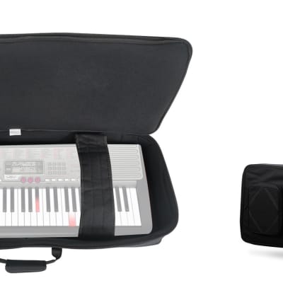 Rockville 61 Key Padded Rigid Durable Keyboard Gig Bag Case For CASIO LK-230