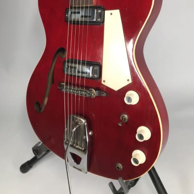 GIMA archtop thinline guitar 1960s - German vintage image 4