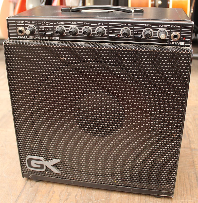 1986 Gallien-Krueger 200MB Bass Combo | Reverb