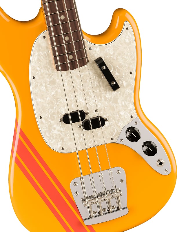 Fender Vintera II '70s Competition Mustang Bass - Competition Orange image 1