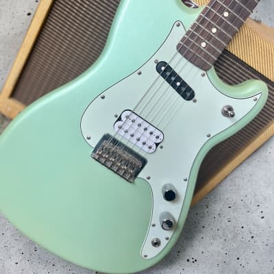 Fender Offset Series Duo-Sonic HS with Rosewood Fretboard 2017 - Surf Green image 7