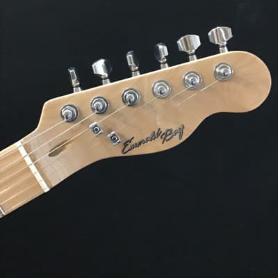 Emerald Bay  custom shop T-style electric guitar image 4