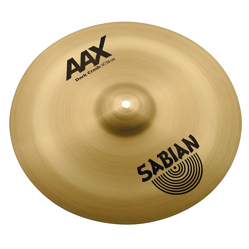 Sabian 14" AAX Dark Crash Cymbal 2002 - 2018 image 1