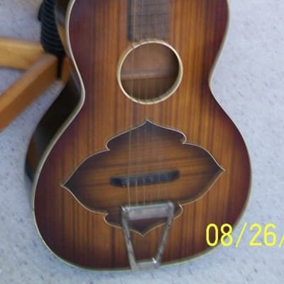 Two 1930's Acoustic Parlor Guitars (One Harmony & One Unknown) For Repair image 10