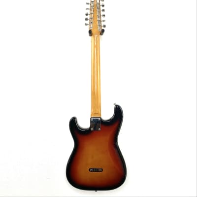 Fender MIJ Stratocaster XII 12 String 1986 - 3-Tone Sunburst image 4