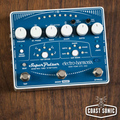 ギター Electro-Harmonix / Super Pulsar Super Pulsar | Stereo Tap Tremolo - Electro-Harmonix