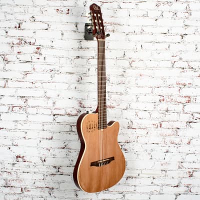 Godin Multiac Nylon Encore Acoustic-Electric Guitar, Cedar/Maple w/ Bag x3103 (USED) image 4