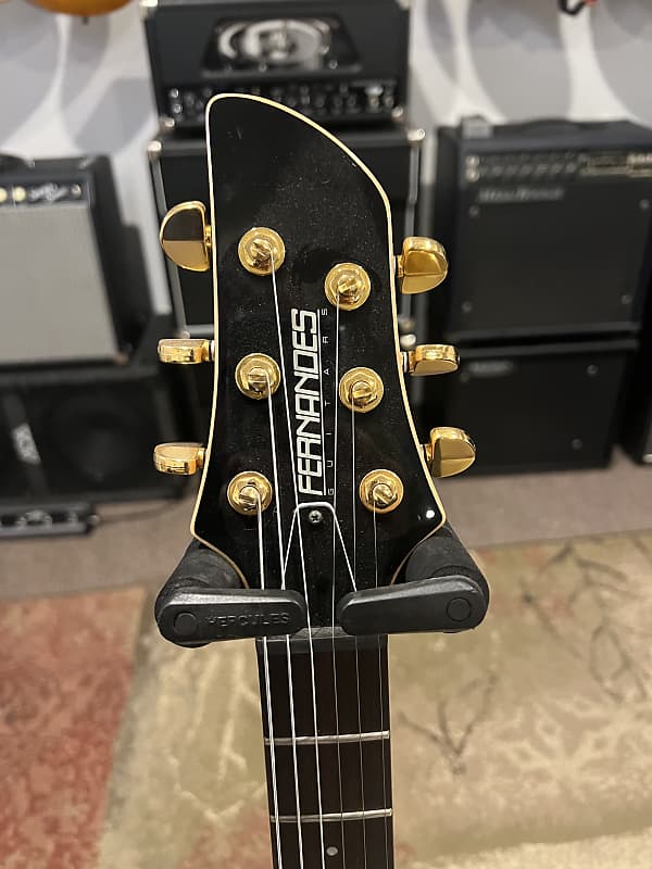 Fernandes APG85S Sustainer Japan - Trans Black Quilt