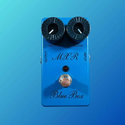 MXR Blue Box スクリプトロゴ MXR Blue Box (Script Logo)（ビンテージ）【楽器検索デジマート】