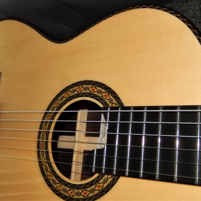 LEGENDARY "EL VITO" PROFESSIONAL RS - LUTHIER MADE - WORLD CLASS - CLASSICAL GRAND CONCERT GUITAR - SPRUCE/INDIAN ROSEWOOD image 5