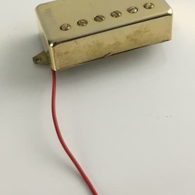 Gibson Style Gold Plate LP Electric Guitar Humbucker Pickup Natural Age Relic image 2