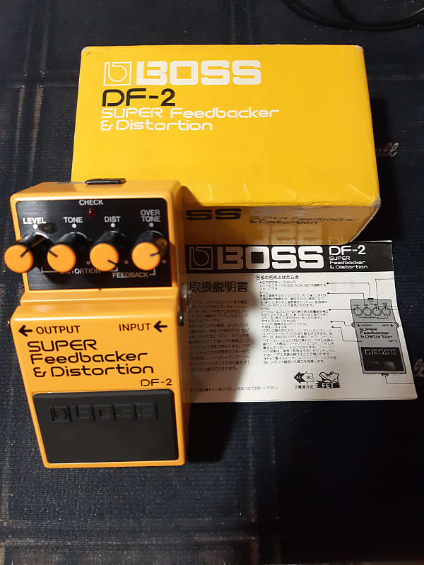 BOSS DF-2　MADE IN JAPAN 1987年 1987 Boss DF-2 Super Feedbacker & Distortion | The Music