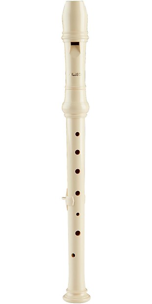 Aulos A202A 2-Piece Soprano Recorder with German Fingering image 1
