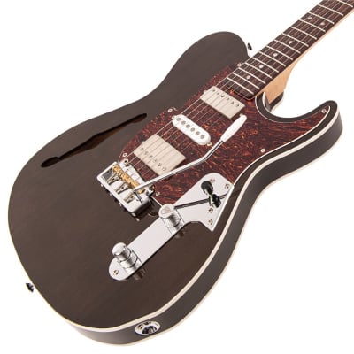 Fret-King Country Squire Semitone De Luxe, Thru Black image 8