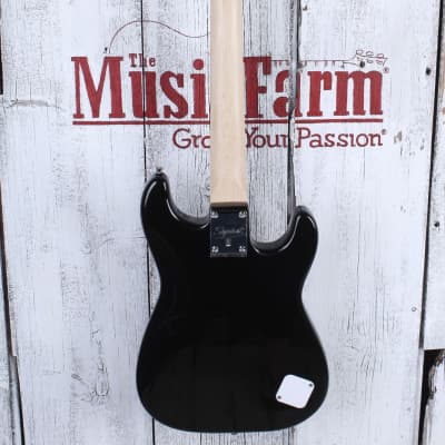 Fender® Squier Mini Stratocaster Left Handed Electric Guitar Lefty Strat Black image 6