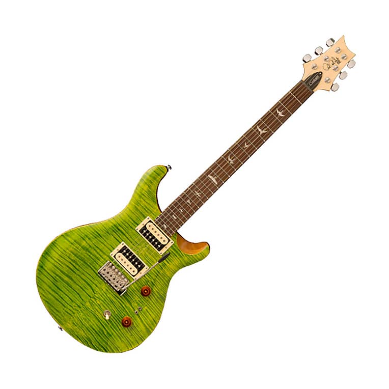 PRS SE Custom 24-08 Eriza Verde Flamed Maple Beveled Maple Top Mahogany  Electric