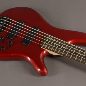 Ibanez SR255CA 5-Strings Electric Bass Guitar Candy Apple Red image 3