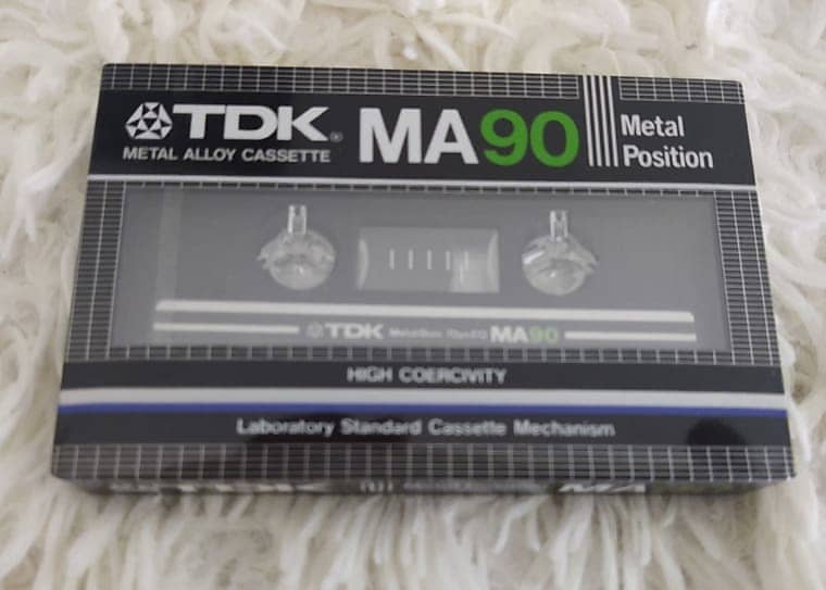 TDK MA 90 Cassette Tape 1982 | Reverb