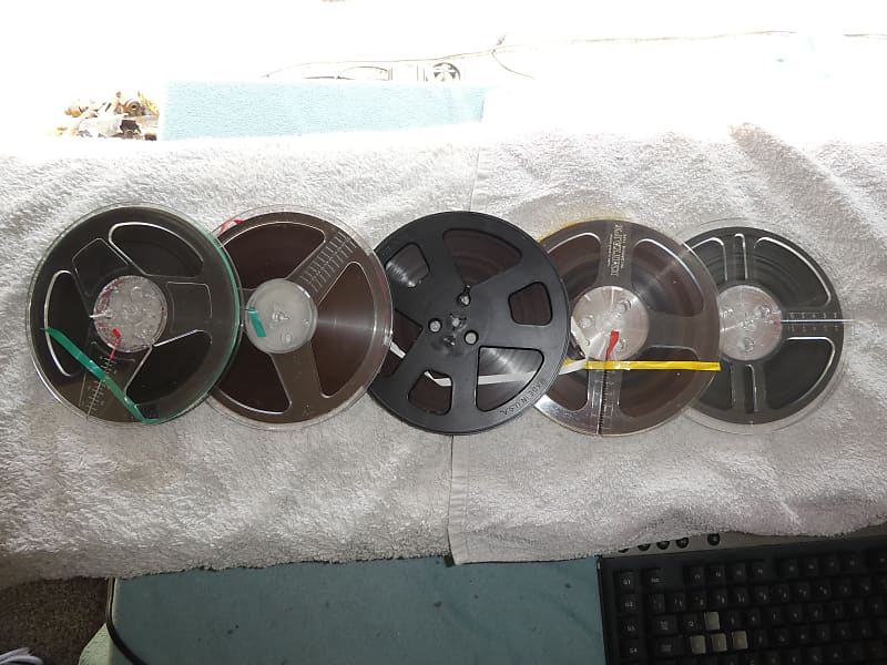Various Various 1/4 Reel to Reel Audio Tapes Reverb