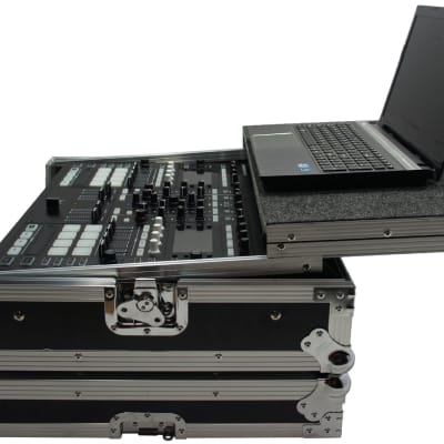 Harmony HCTKS8LT Flight Glide Laptop Stand DJ Custom Case fits