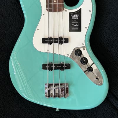 Fender Player Jazz Bass Pau Ferro Sea Foam Green #MX23059963  9 lbs 3.3 oz image 3