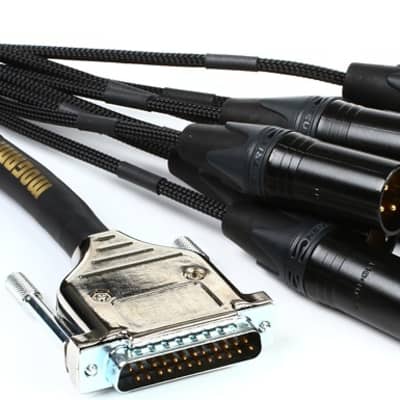 Mogami Gold DB25-XLRM 8-channel Analog Interface Cable - 5' image 1