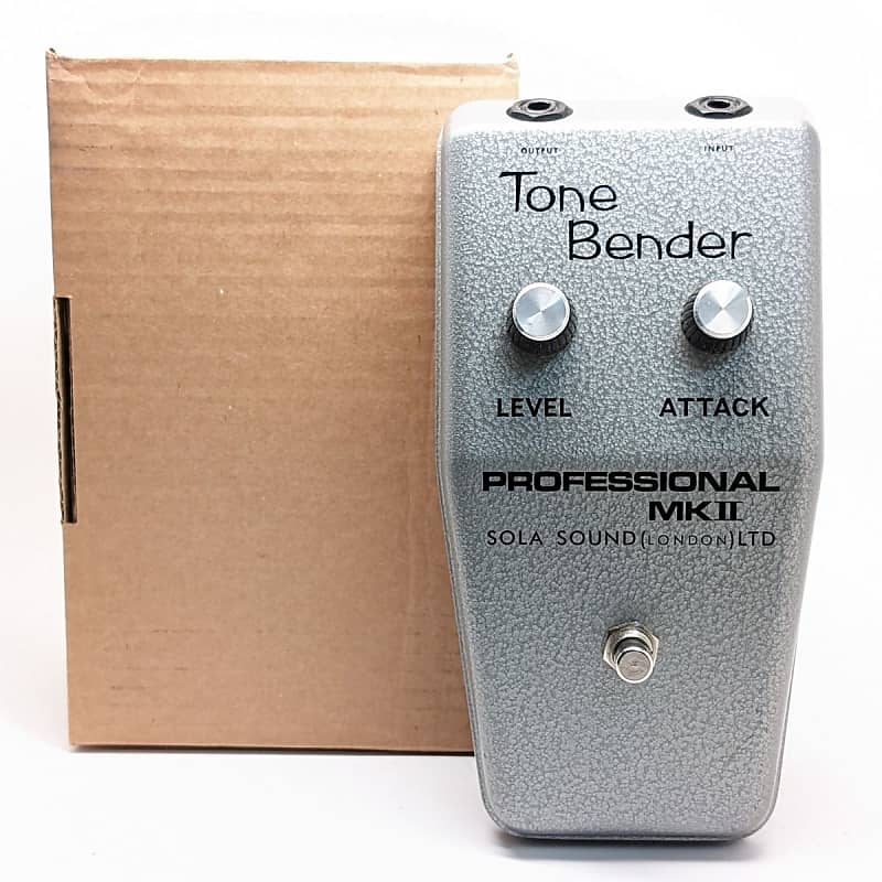 ギター JMI TONE BENDER MKII Mullard OC75 Gold JMI Tone Bender Professional MKII Gold Limited Edition