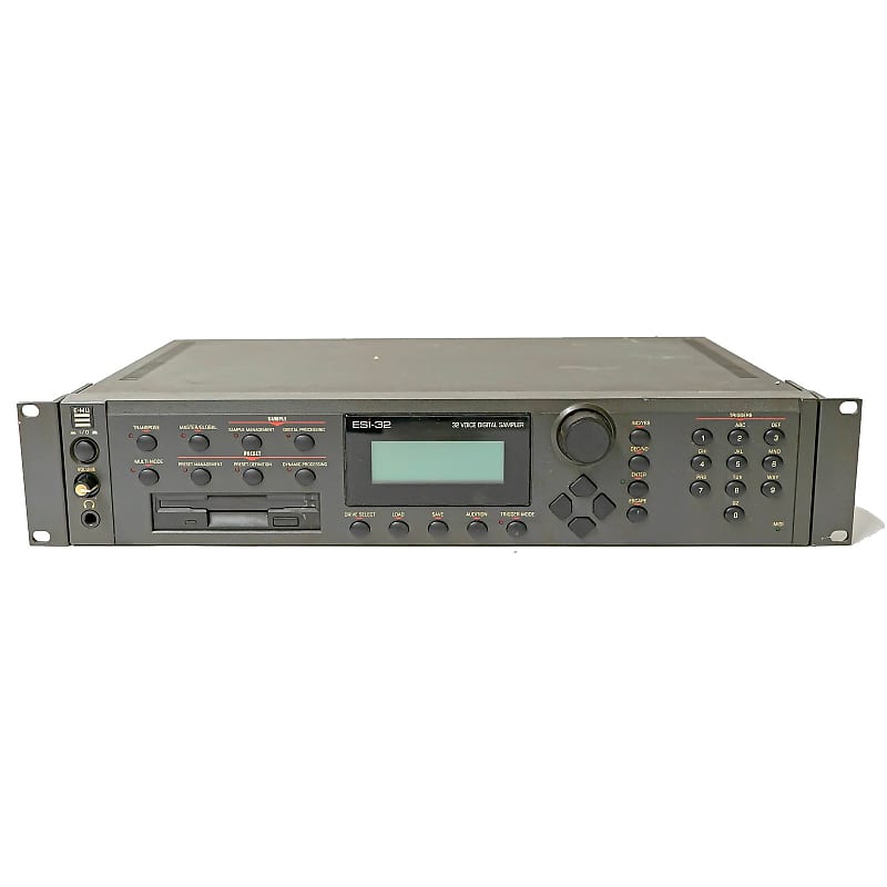 E-MU Systems ESI-32 Rackmount 32-Voice Sampler Workstation image 1