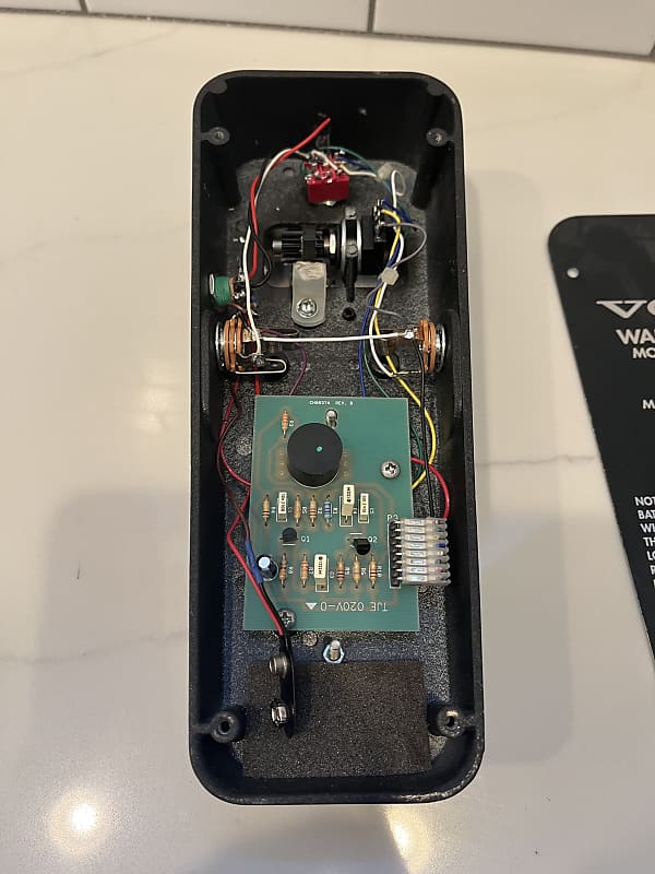 Vox V847 Wah Made in USA Modded w/True Bypass, LED, DC Jack, McCon 