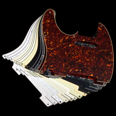 3-Ply Mint Green Pickguard for LEFT HANDED Lefty Fender USA MIM Telecaster Tele Standard Guitar image 2