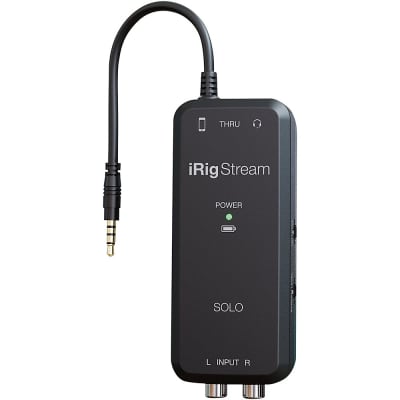 IK Multimedia iRig Stream Solo Audio Interfaces for iOS Mac and Select Android Devices image 1