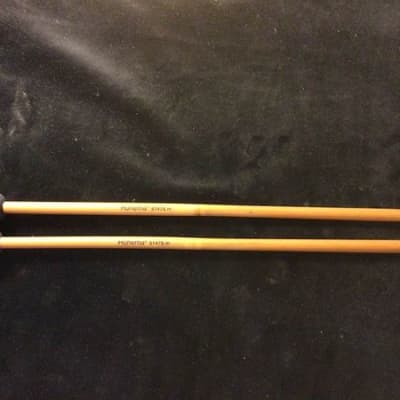 Rohema Percussion - Percussion Mallets Medium Rubber 25MM Ball (Made in Germany) Bamboo Handle image 1