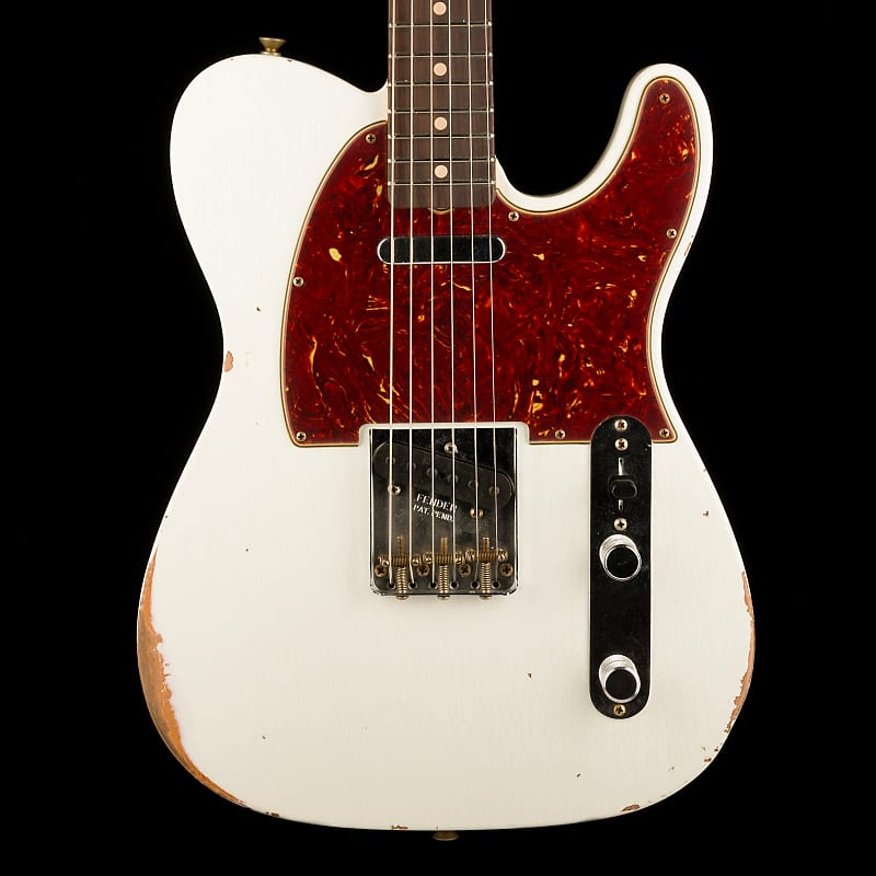 Fender Custom Shop Limited Edition 1963 Telecaster Relic Olympic White image 1