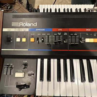 Roland Juno-60 61-Key Polyphonic Synthesizer 1982 - 1984 - Black image 2
