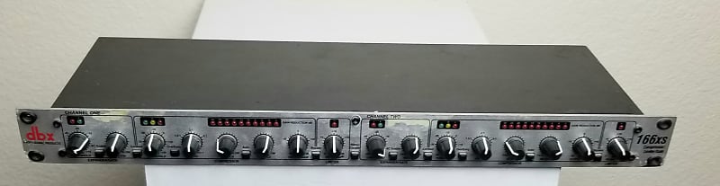 dbx 166xs Dual-Channel Compressor / Limiter / Gate