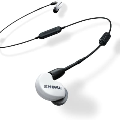 Shure SE215SPE-W-BT1 Sound-Isolating Earphones With Rmce-Bt1 Bluetooth Cable White image 3