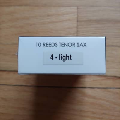 Rigotti Gold Tenor Sax Reeds Size 4 Light - Unopened Box of 10 image 2