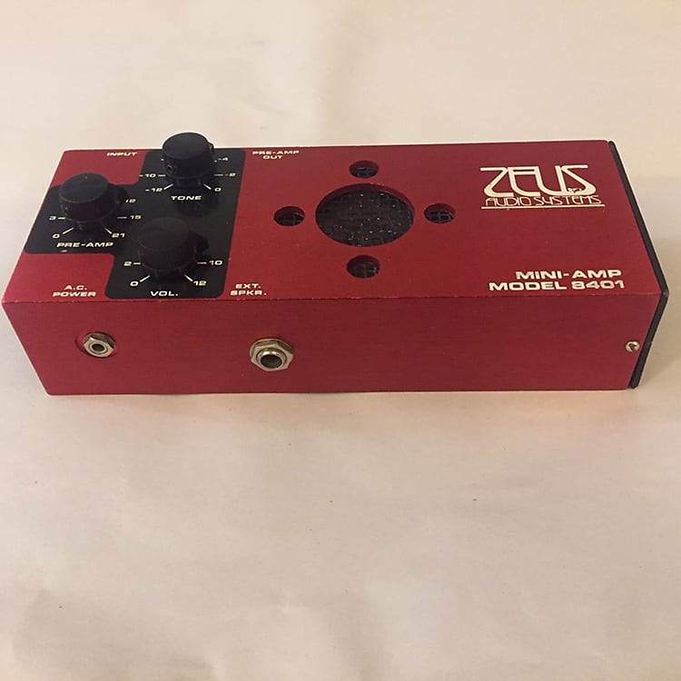 Zeus Audio Systems 8401 Mini Amp Preamp Reverb