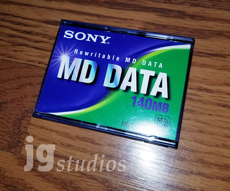 Sony MD DATA 140mb Rewritable Minidisc Reverb