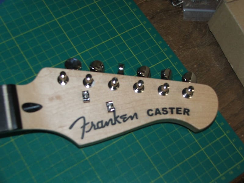 Franken Caster Loaded guitar neck...vintage tuners....22 frets...unplayed..#3 image 1